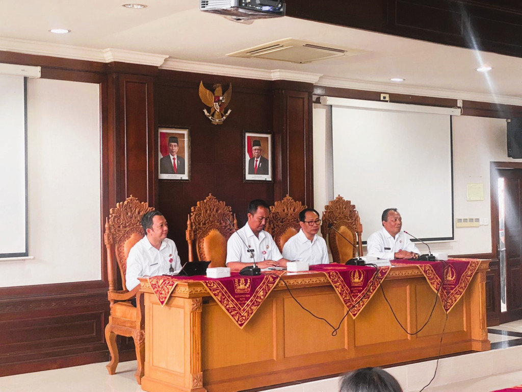 Acara Konsolidasi & Monitoring Vaksinasi Covid-19 di Kecamatan Kuta Selatan